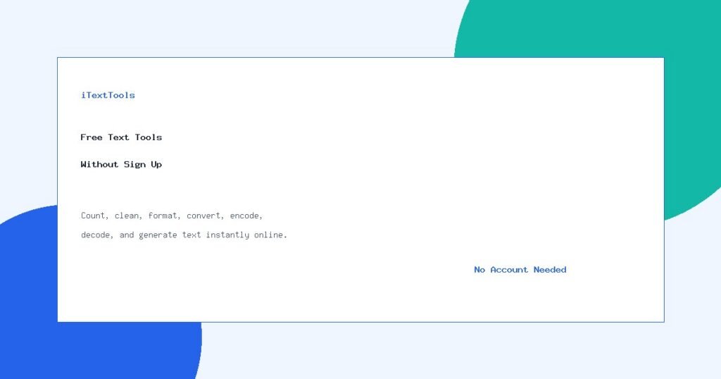 Best free online text tools you can use without sign up